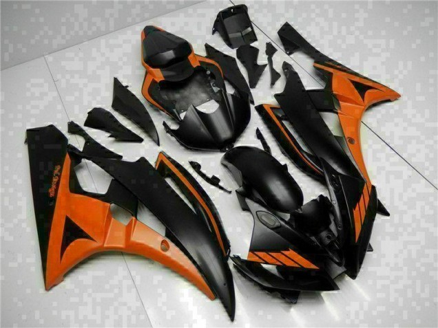 Arancia Nero ABS Kit Carenatura Moto Yamaha R6 06-07 Arancia Nero ABS Kit Carenatura Moto Yamaha R6 06-07
