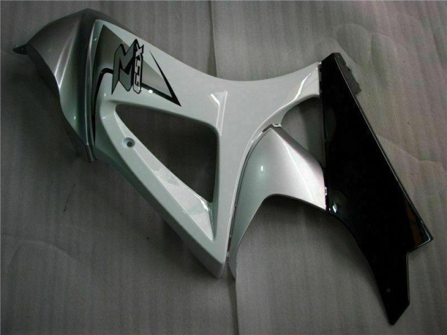 Argento Bianco Carene Moto Suzuki GSXR 1000 K7 07-08 Argento Bianco Carene Moto Suzuki GSXR 1000 K7 07-08