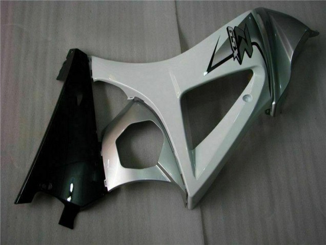 Argento Bianco Carene Moto Suzuki GSXR 1000 K7 07-08 Argento Bianco Carene Moto Suzuki GSXR 1000 K7 07-08