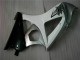 Argento Bianco Carene Moto Suzuki GSXR 1000 K7 07-08 Argento Bianco Carene Moto Suzuki GSXR 1000 K7 07-08