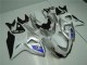 Argento Bianco Carene Moto Suzuki GSXR 1000 K9 09-16