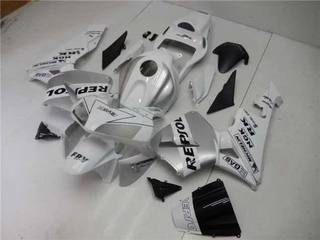 Argento Bianco Nero Repsol Carene Moto Honda CBR 600 RR 03-04 Argento Bianco Nero Repsol Carene Moto Honda CBR 600 RR 03-04