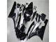 Argento Nero Carene Moto & Plastica Moto Yamaha R6 06-07 Argento Nero Carene Moto & Plastica Moto Yamaha R6 06-07