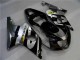 Argento Nero Carene Moto Suzuki GSXR 1000 K1 00-02 Argento Nero Carene Moto Suzuki GSXR 1000 K1 00-02