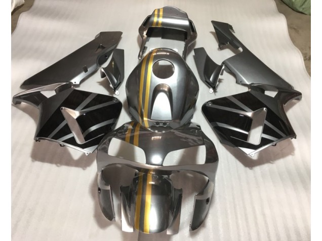 Argento Oro Nero Carene Moto Honda CBR 600 RR 03-04 Argento Oro Nero Carene Moto Honda CBR 600 RR 03-04