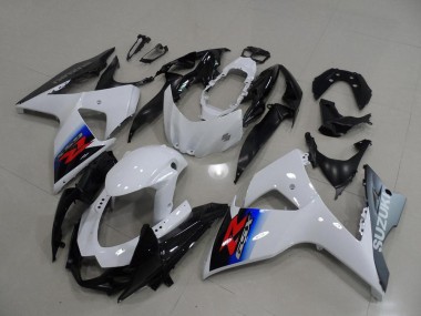 Bianco Argento Carene Moto Suzuki GSXR 1000 K9 09-16