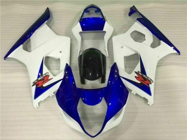 Bianco Blu Carene Moto Suzuki GSXR 1000 K3 03-04