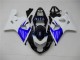 Bianco Blu Carene Moto Suzuki GSXR 600 / 750 K4 04-05 Bianco Blu Carene Moto Suzuki GSXR 600 / 750 K4 04-05