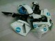 Bianco Blu Kit Carene Honda CBR 600 RR 05-06 Bianco Blu Kit Carene Honda CBR 600 RR 05-06