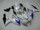 Bianco Blu Kits Carenatura Motocicletta Completo ABS Suzuki GSXR 600 / 750 K6 06-07 Bianco Blu Kits Carenatura Motocicletta Completo ABS Suzuki GSXR 600 / 750 K6 06-07