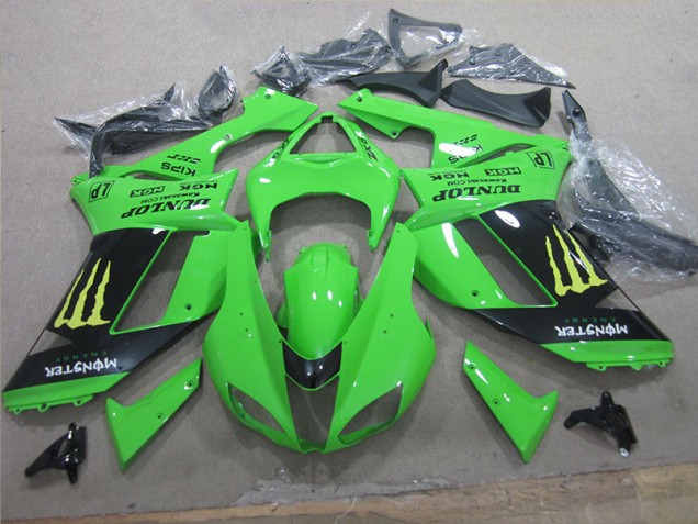 Bianco Blu Ninja Carene Moto Kawasaki ZX6R 07-08 Bianco Blu Ninja Carene Moto Kawasaki ZX6R 07-08