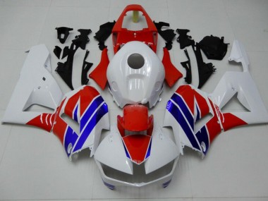 Bianco Blu Rosso Carene Moto Honda CBR 600 RR 13-21