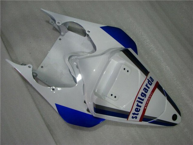 Bianco Blu Sterilgarda Volvo Carene Moto Yamaha R6 08-16 Bianco Blu Sterilgarda Volvo Carene Moto Yamaha R6 08-16