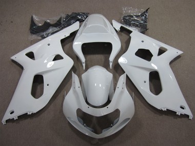 Bianco Carene Moto Suzuki GSXR 600 K1 K2 K3 01-03