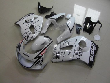 Bianco Corona Carene Moto Suzuki GSXR 600 96-00