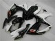 Bianco Nero ABS Kits Carena Moto Suzuki GSXR 600 / 750 K6 06-07 Bianco Nero ABS Kits Carena Moto Suzuki GSXR 600 / 750 K6 06-07