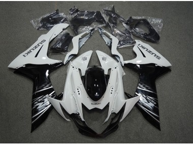 Bianco Nero Carene Moto & Plastica Moto Suzuki GSXR 750 K11 11-24