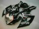 Bianco Nero Kit Carene Moto Suzuki GSXR 1000 K5 05-06 Bianco Nero Kit Carene Moto Suzuki GSXR 1000 K5 05-06