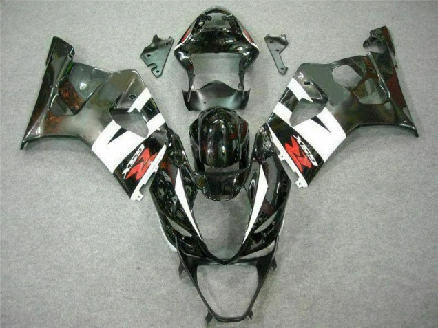 Bianco Nero Kit Carene Suzuki GSXR 1000 K3 03-04 Bianco Nero Kit Carene Suzuki GSXR 1000 K3 03-04