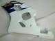 Bianco Nero Kits Carenatura Moto Iniezione Suzuki GSXR 600 / 750 K4 04-05