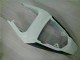 Bianco Nero Kits Carenatura Moto Iniezione Suzuki GSXR 600 / 750 K4 04-05