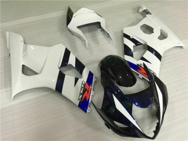 Bianco Nero Kits Carenatura Moto Suzuki GSXR 1000 K3 03-04 Bianco Nero Kits Carenatura Moto Suzuki GSXR 1000 K3 03-04