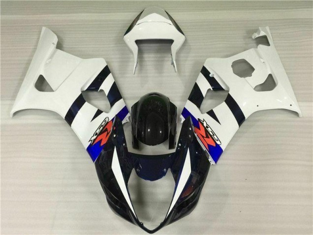 Bianco Nero Kits Carenatura Moto Suzuki GSXR 1000 K3 03-04 Bianco Nero Kits Carenatura Moto Suzuki GSXR 1000 K3 03-04