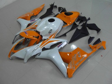Bianco Perla Arancia Carene Moto Honda CBR 600 RR 07-08