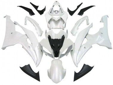 Bianco Perla Kit Carenatura Moto Completa Yamaha R6 08-16