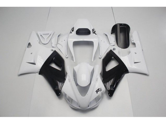 Bianco Perla Nero Carene Moto Yamaha R1 98-99 Bianco Perla Nero Carene Moto Yamaha R1 98-99