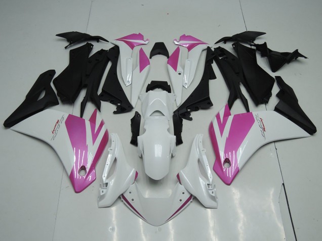 Bianco Rosa Carene Moto Honda CBR 250 RR 11-13 Bianco Rosa Carene Moto Honda CBR 250 RR 11-13