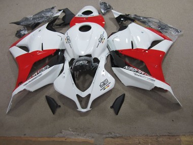 Bianco Rosso Carene Moto Honda CBR 600 RR 09-12