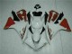 Bianco Rosso Carene Moto Yamaha R1 09-11 Bianco Rosso Carene Moto Yamaha R1 09-11