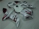 Bianco Rosso Fiamma Carene Moto Yamaha R1 04-06 Bianco Rosso Fiamma Carene Moto Yamaha R1 04-06