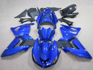 Blu ABS Kit Carenatura Moto Kawasaki ZX14R ZZR 1400 06-11