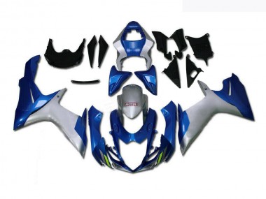 Blu Argento Carene Moto Suzuki GSXR 600 / 750 K11 11-24