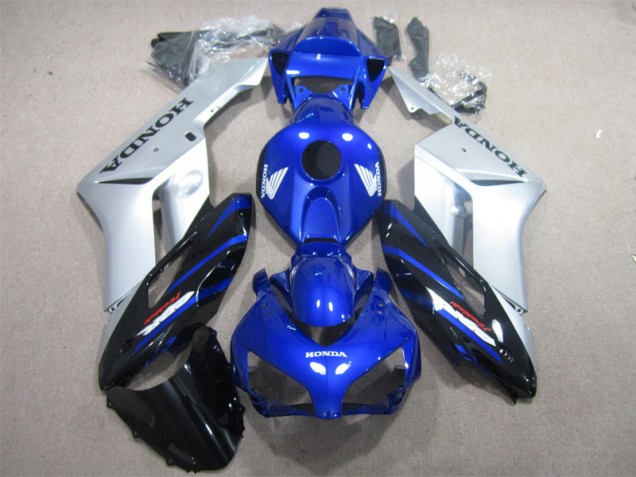 Blu Argento Nero Carene Moto Honda CBR 1000 RR 04-05 Blu Argento Nero Carene Moto Honda CBR 1000 RR 04-05