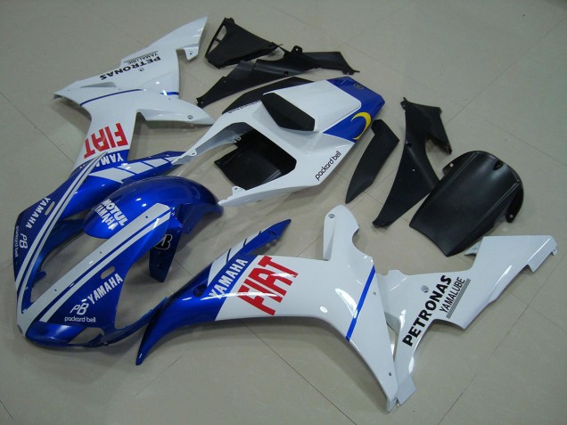 Blu Bianco ABS Kit Carenatura Moto Yamaha R1 02-03 Blu Bianco ABS Kit Carenatura Moto Yamaha R1 02-03