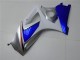 Blu Bianco ABS Kits Carenatura Moto Suzuki GSXR 1000 K7 07-08 Blu Bianco ABS Kits Carenatura Moto Suzuki GSXR 1000 K7 07-08