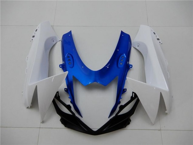 Blu Bianco Kit Carenatura Moto Completa Suzuki GSXR 600 / 750 K11 11-24 Blu Bianco Kit Carenatura Moto Completa Suzuki GSXR 600 / 750 K11 11-24