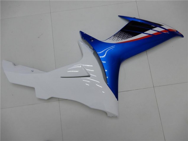 Blu Bianco Kit Carenatura Moto Completa Suzuki GSXR 600 / 750 K11 11-24 Blu Bianco Kit Carenatura Moto Completa Suzuki GSXR 600 / 750 K11 11-24