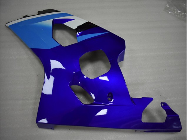 Blu Bianco Kit Completo Carenatura Moto ABS Suzuki GSXR 600 / 750 K4 04-05 Blu Bianco Kit Completo Carenatura Moto ABS Suzuki GSXR 600 / 750 K4 04-05