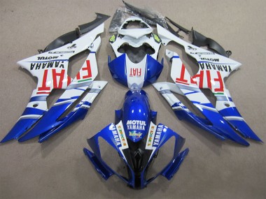 Blu Bianco Motul Rosso Fiat Carene Moto Yamaha R6 08-16