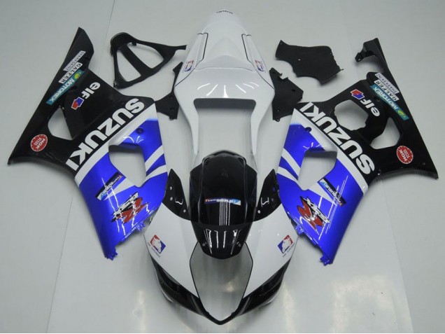 Blu Bianco & Nero Carene Moto Suzuki GSXR 1000 K3 03-04 Blu Bianco & Nero Carene Moto Suzuki GSXR 1000 K3 03-04