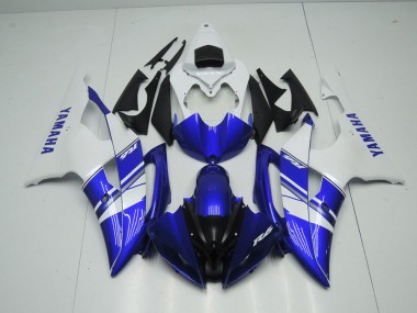 Blu Bianco Stile OEM Carene Moto Yamaha R6 08-16