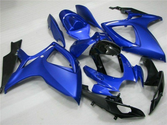 Blu Nero ABS Plastica Moto & Carenatura Moto Suzuki GSXR 600 / 750 K6 06-07 Blu Nero ABS Plastica Moto & Carenatura Moto Suzuki GSXR 600 / 750 K6 06-07