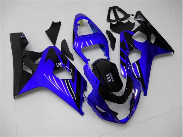 Blu Nero Carrozzeria & Plastica Moto Suzuki GSXR 600 / 750 K4 04-05 Blu Nero Carrozzeria & Plastica Moto Suzuki GSXR 600 / 750 K4 04-05
