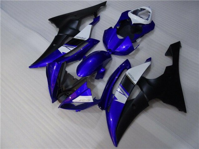 Blu Nero Kit Carene Moto Completa Yamaha R6 08-16 Blu Nero Kit Carene Moto Completa Yamaha R6 08-16