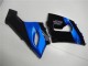 Blu Nero Kit Completo Carenatura Moto ABS Kawasaki ZX6R 05-06 Blu Nero Kit Completo Carenatura Moto ABS Kawasaki ZX6R 05-06