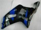 Blu Nero Kit Completo Carenatura Moto ABS Suzuki GSXR 600 / 750 K1 K2 K3 01-03 Blu Nero Kit Completo Carenatura Moto ABS Suzuki GSXR 600 / 750 K1 K2 K3 01-03